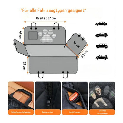 Wufflounge Rücksitzschutz "RelaxCover" 🐾