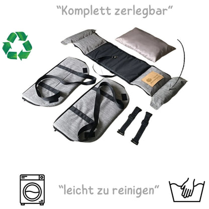 Wufflounge "🐾 HappyRide" Hundetransportbox