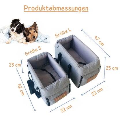 Wufflounge "🐾 HappyRide" Hundetransportbox