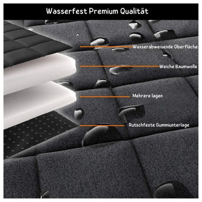 Wufflounge  "WuffGuard" wasserdichte Rücksitz Abdeckung Premium