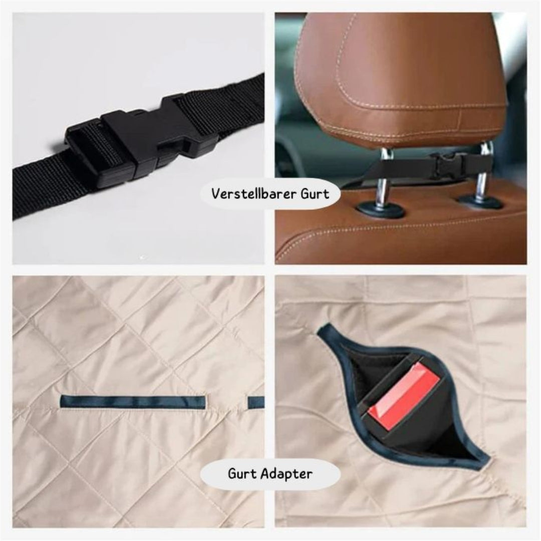 Wufflounge  "WuffGuard" wasserdichte Rücksitz Abdeckung Premium