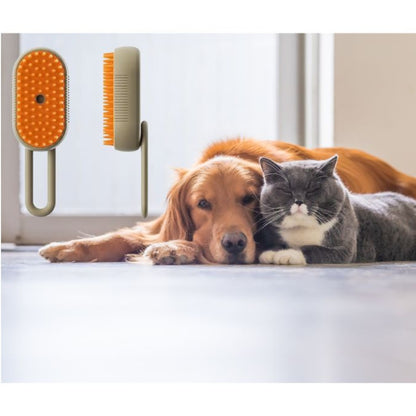 Wufflounge Dampfbürste "DampfyDog" für glänzendes fell.