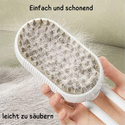 Wufflounge Dampfbürste "DampfyDog" für glänzendes fell.