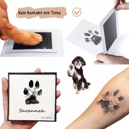 🐾 Wufflounge Pfotendruck-Set – Erinnerungen für die Ewigkeit 🐾