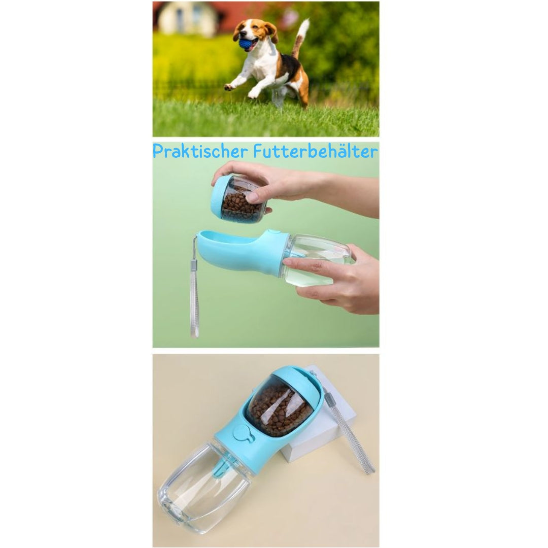 Wufflounge Trinkflasche TravelTroug 🐾